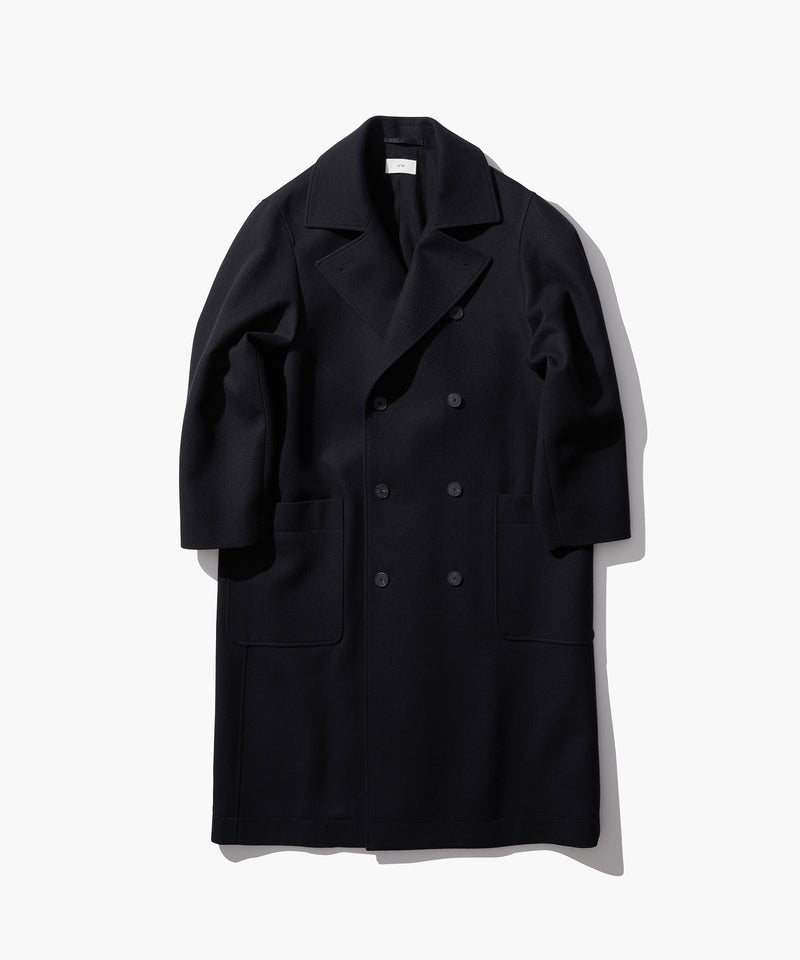SUPER 160S DOUBLE SAXONY | DOUBLE BREASTED COAT