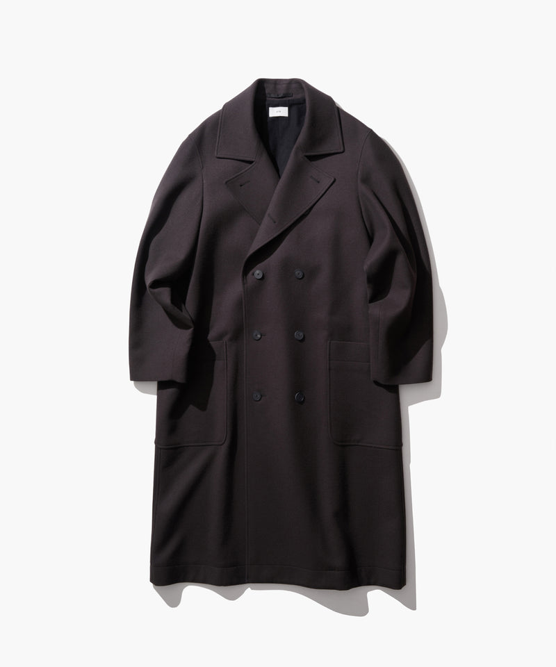 SUPER 160S DOUBLE SAXONY | DOUBLE BREASTED COAT