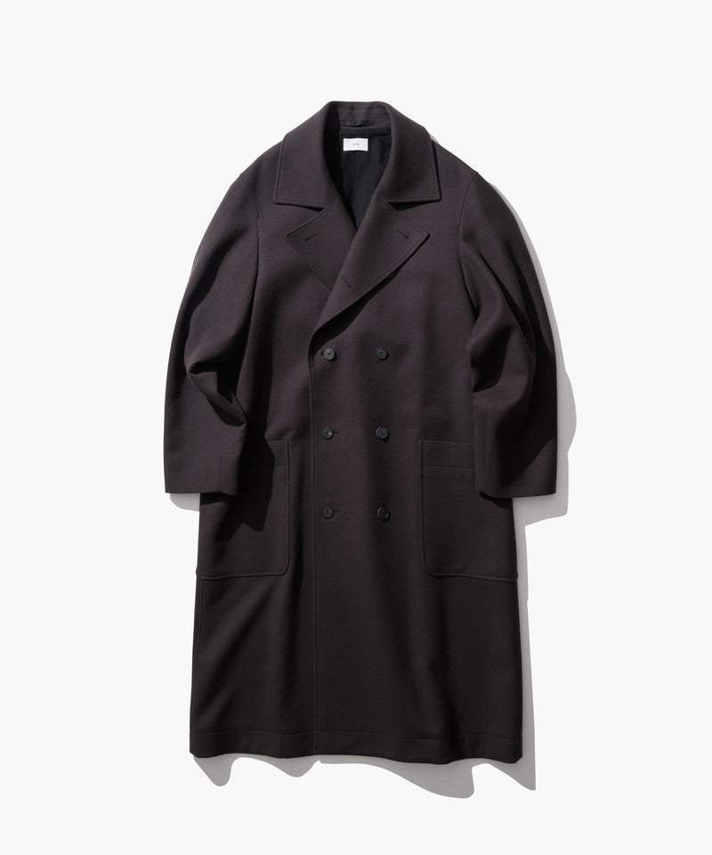 SUPER 160S DOUBLE SAXONY | DOUBLE BREASTED COAT