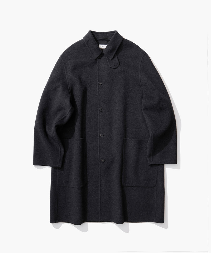MERINO DOUBLE MELTON | BLAMACAAN COAT