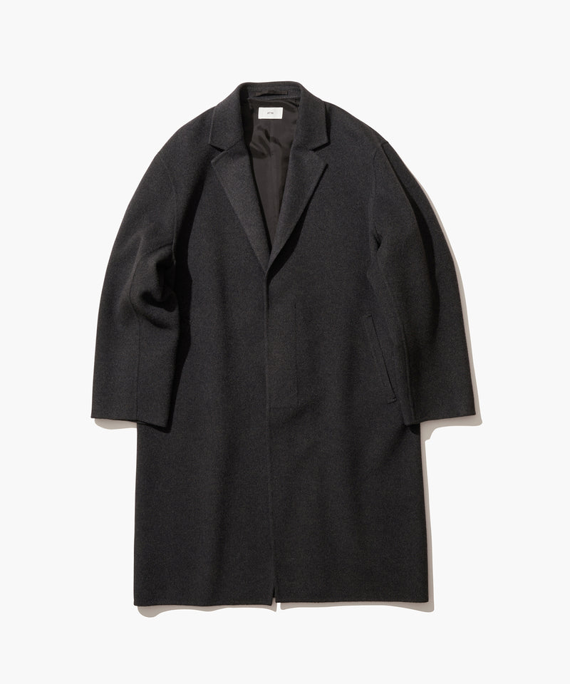 MERINO DOUBLE MELTON | CHESTER FIELD COAT