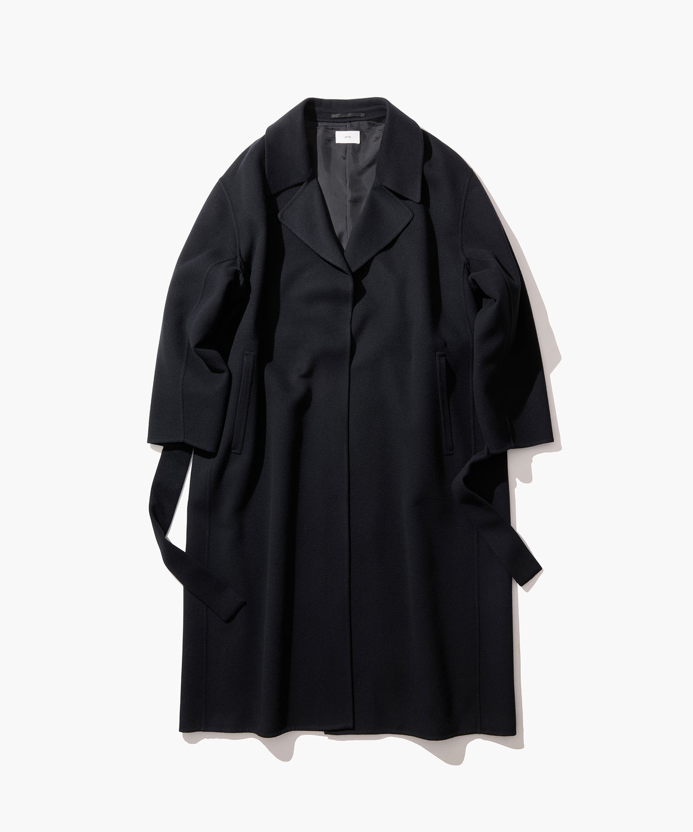 MERINO DOUBLE MELTON | GOWN COAT – ATON | エイトン
