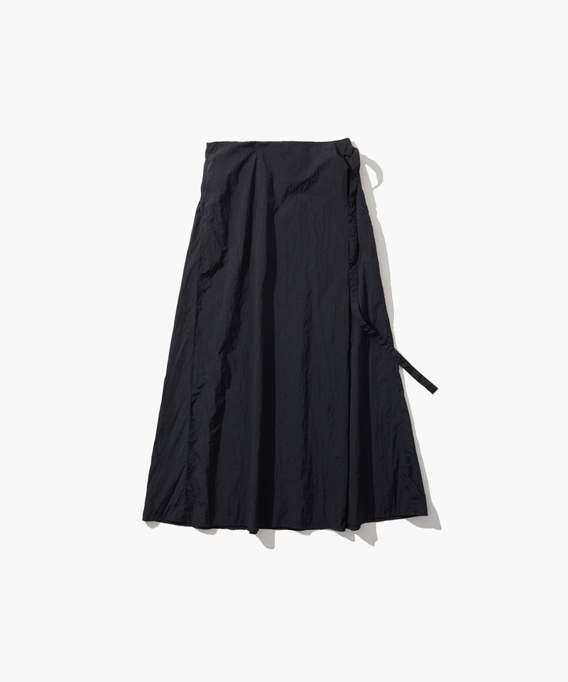 HAND DYED NYLON | WRAPPED SKIRT