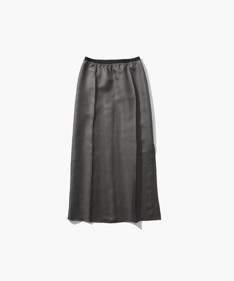 LINEN CUPRA | A-LINE SKIRT