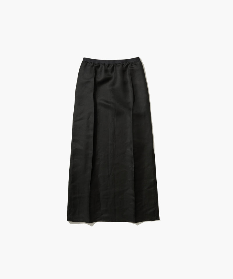 LINEN CUPRA | A-LINE SKIRT