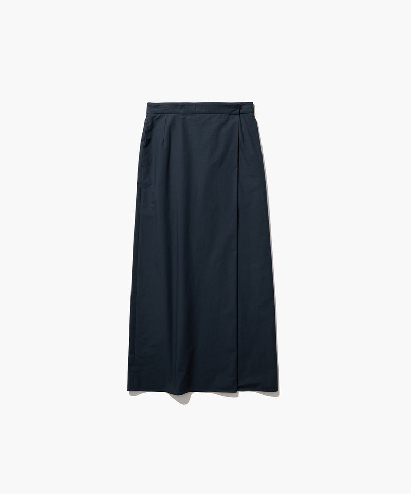 COTTON BROAD | WRAP SKIRT – ATON | エイトン