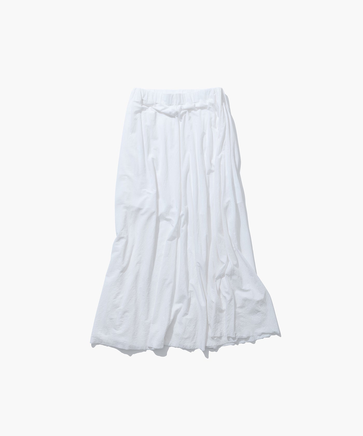 SHRINK FRESCA JERSEY | GATHERED SKIRT – ATON | エイトン