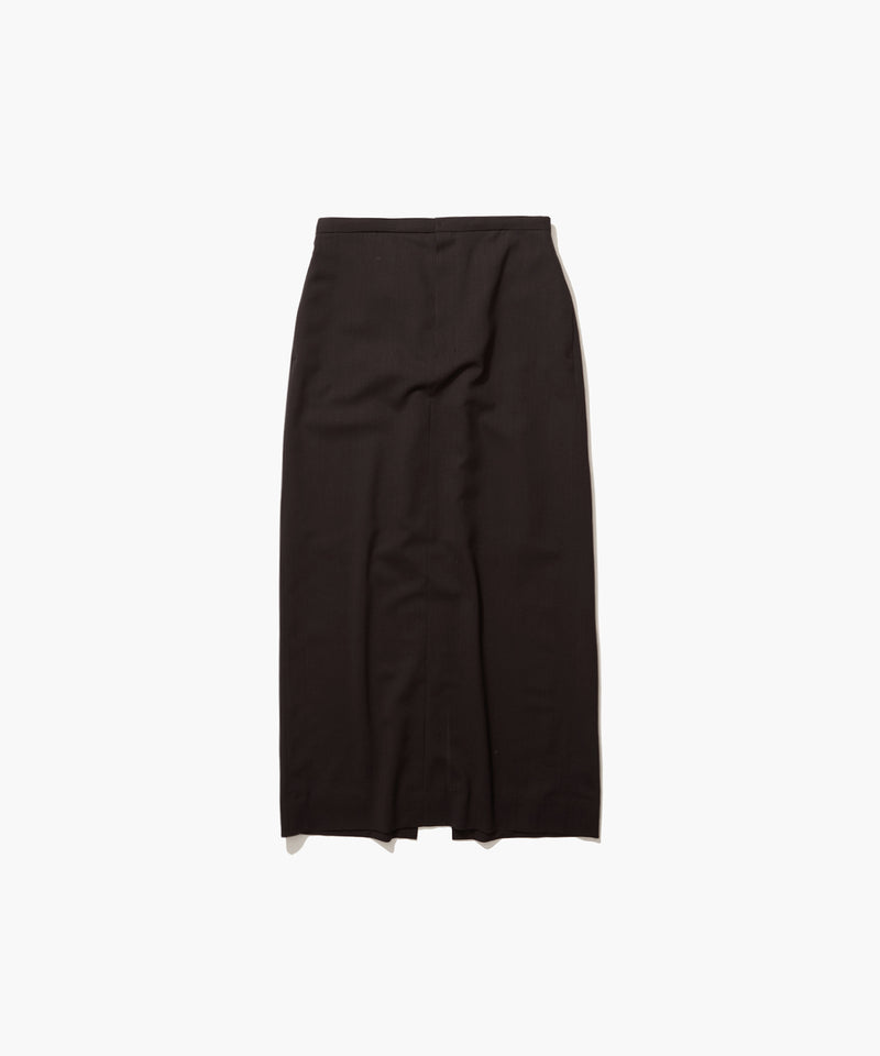 WOOL LAWN | STRAIGHT SKIRT