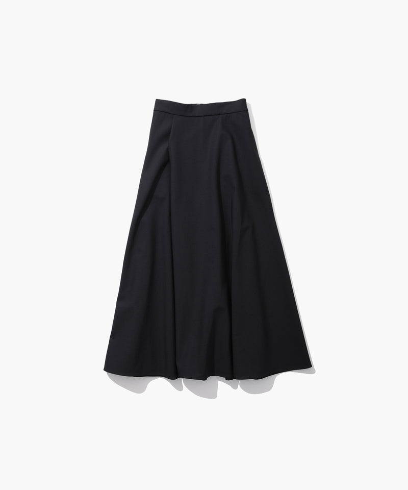 TECHNO THERMO WOOL | WRAPPED FLARE SKIRT – ATON | エイトン