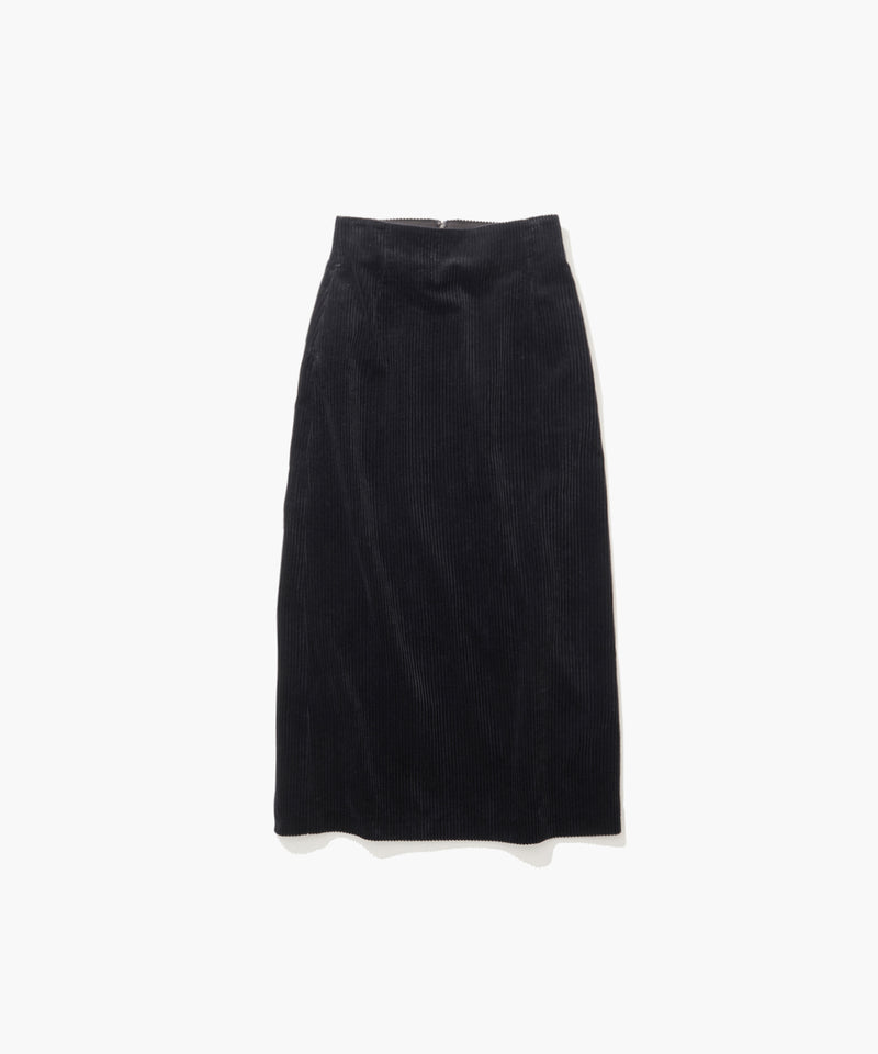 5W COTTON CORDUROY | PENCIL SKIRT