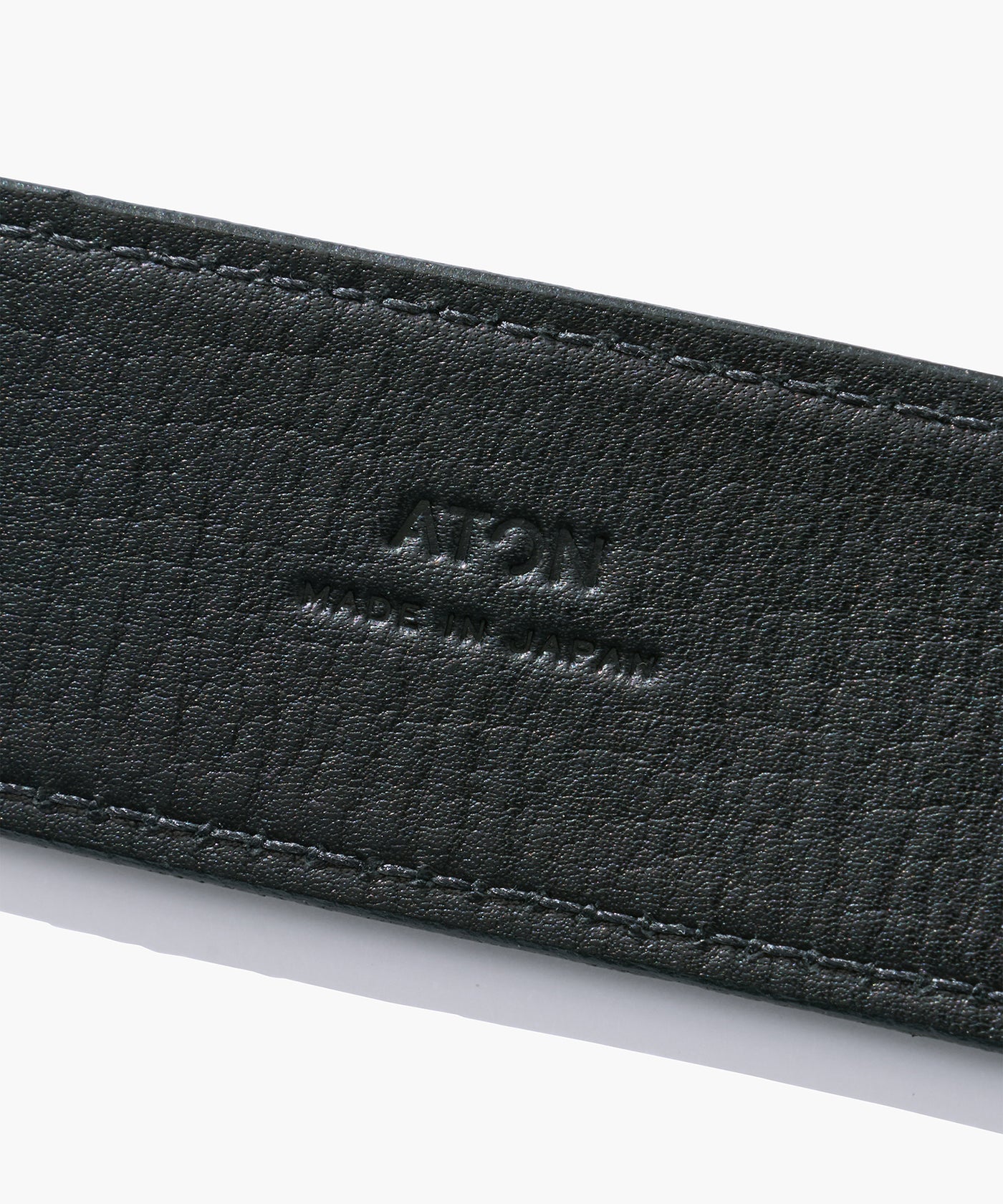 COWHIDE | LEATHER BELT – ATON | エイトン