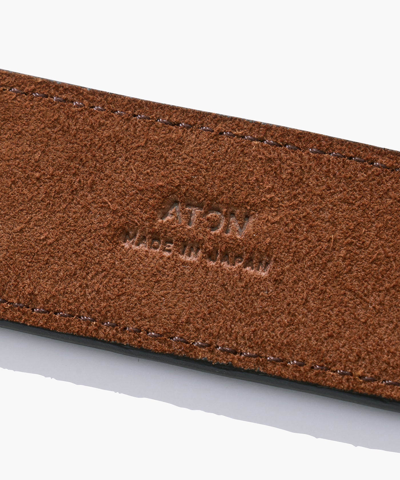 COWHIDE | LEATHER BELT – ATON | エイトン