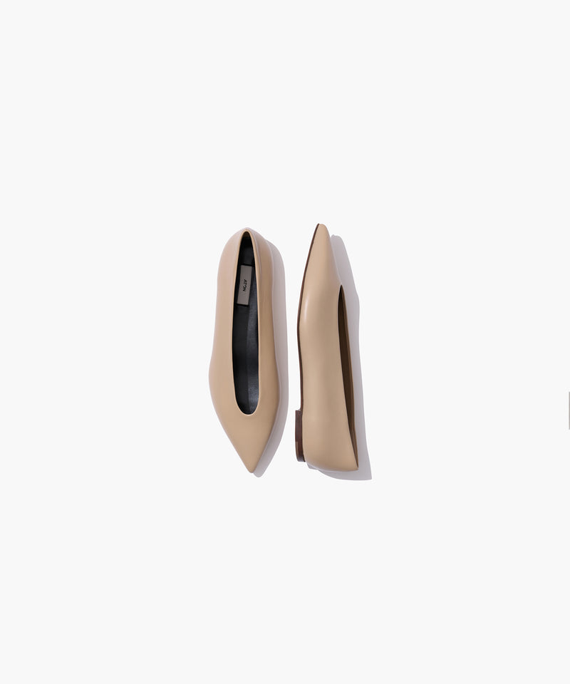 GOAT LEATHER | CARLA FLAT SHOES – ATON | エイトン