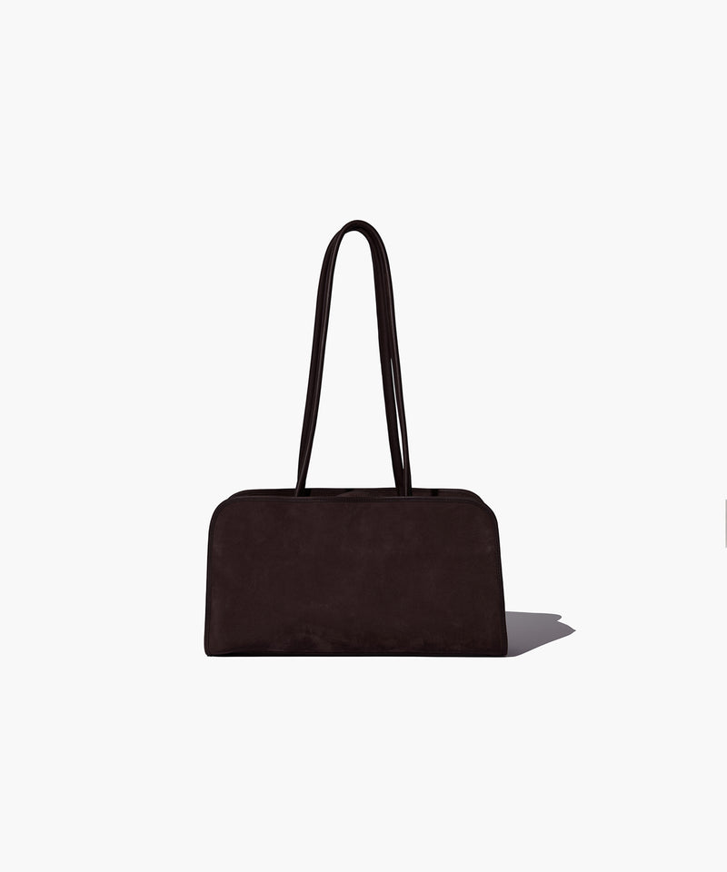 BULLHIDE NUBUCK LEATHER | EAST-WEST SHOULDER BAG
