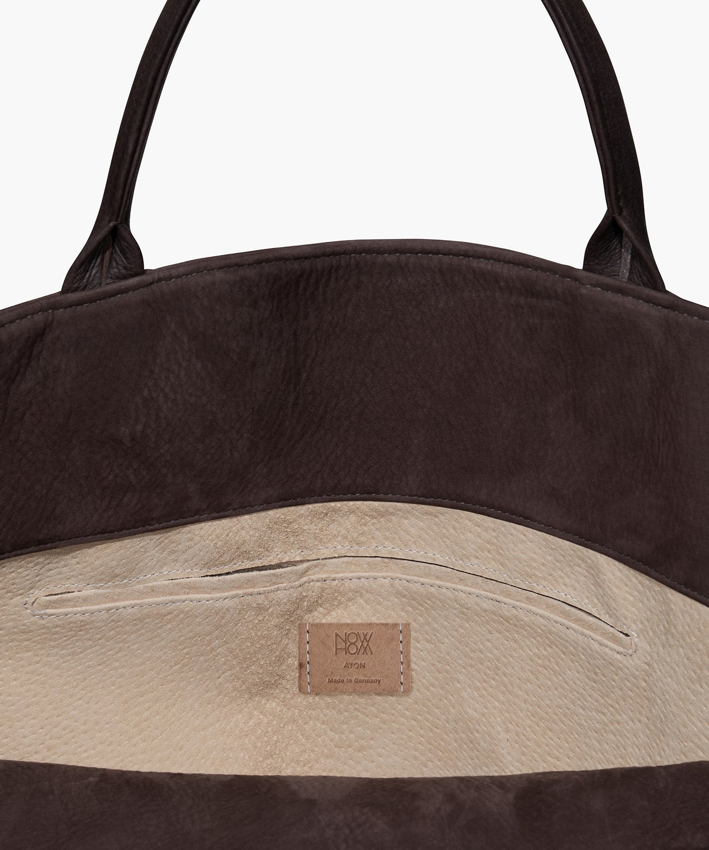 BULLHIDE NUBUCK LEATHER | WEEKENDER TOTE BAG – ATON | エイトン