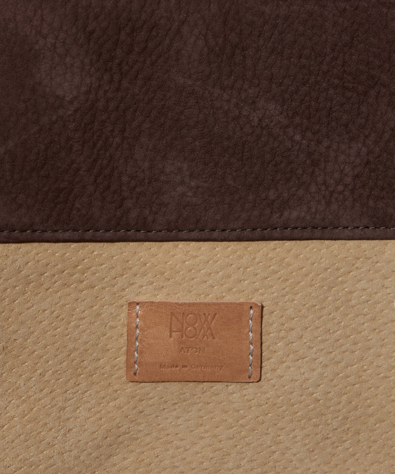 BULLHIDE NUBUCK LEATHER | EAST-WEST SHOULDER BAG
