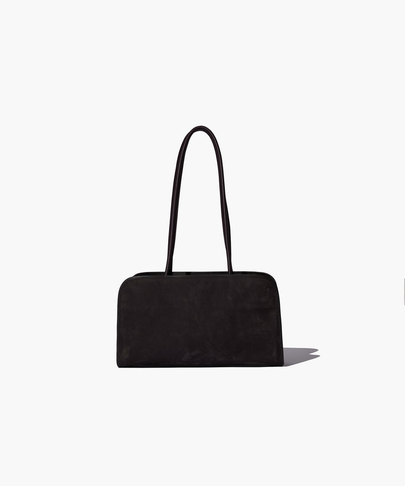 BULLHIDE NUBUCK LEATHER | EAST-WEST SHOULDER BAG