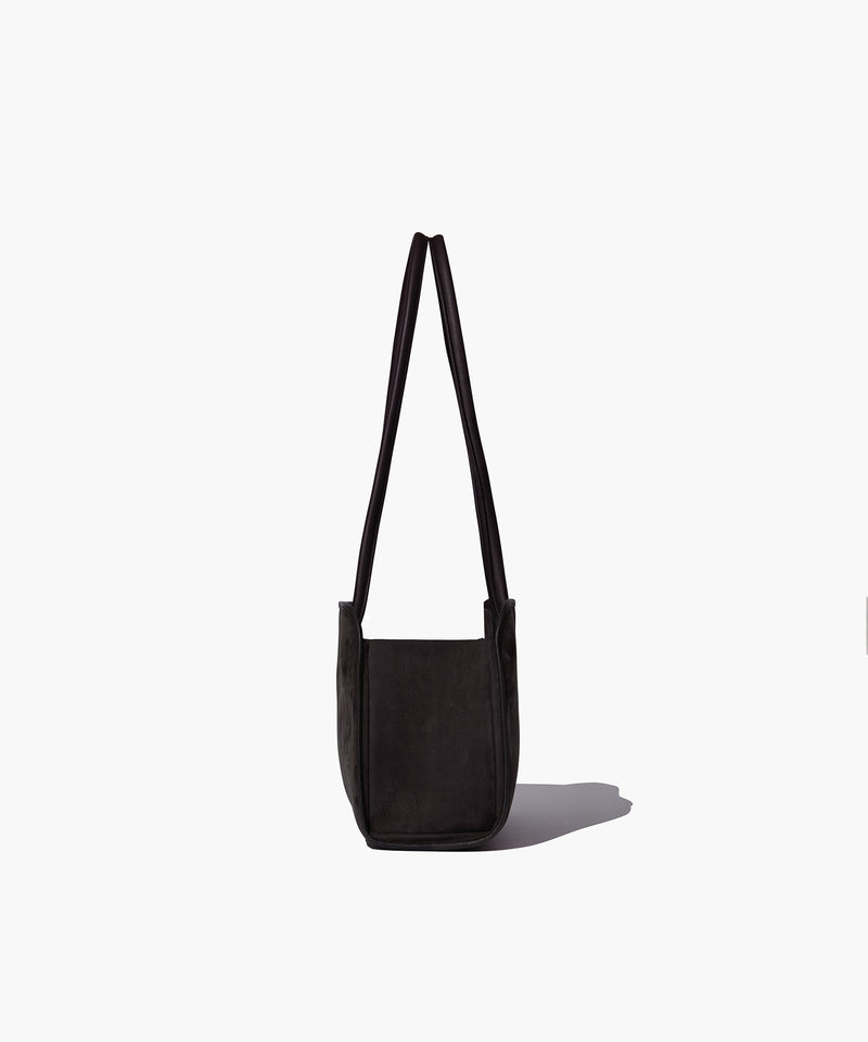BULLHIDE NUBUCK LEATHER | EAST-WEST SHOULDER BAG