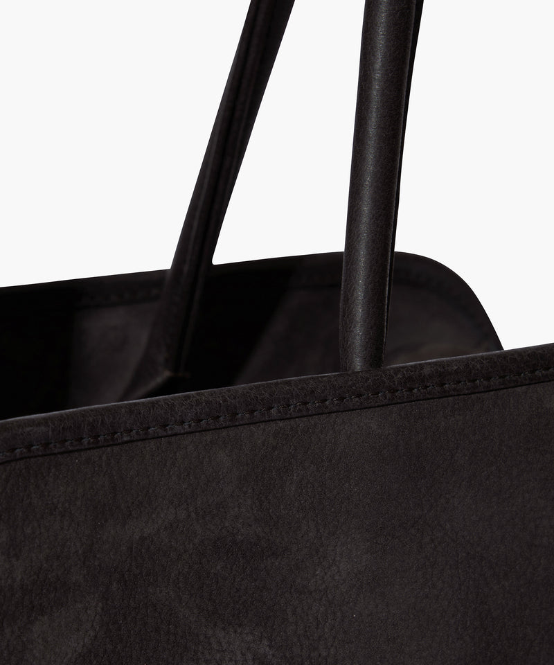 BULLHIDE NUBUCK LEATHER | EAST-WEST SHOULDER BAG