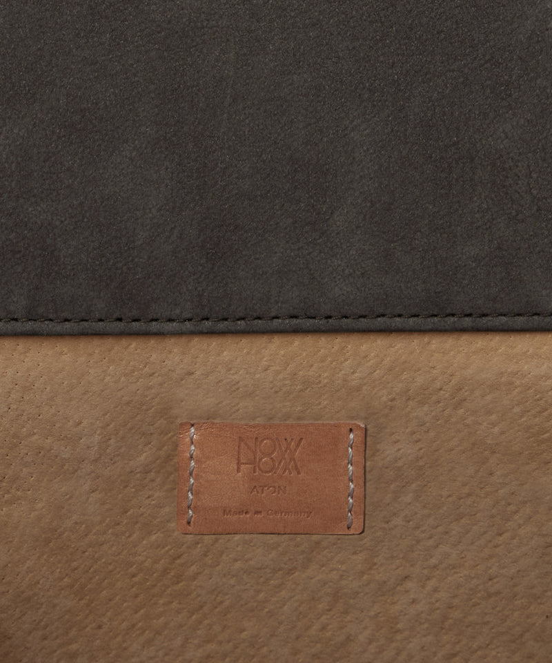 BULLHIDE NUBUCK LEATHER | EAST-WEST SHOULDER BAG
