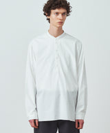 SUVIN BROAD | BAND COLLAR SHIRT – ATON | エイトン