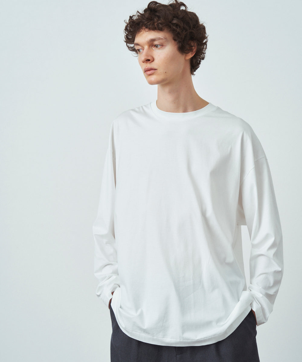 SUVIN60/2 | OVERSIZED L/S T-SHIRT – ATON | エイトン