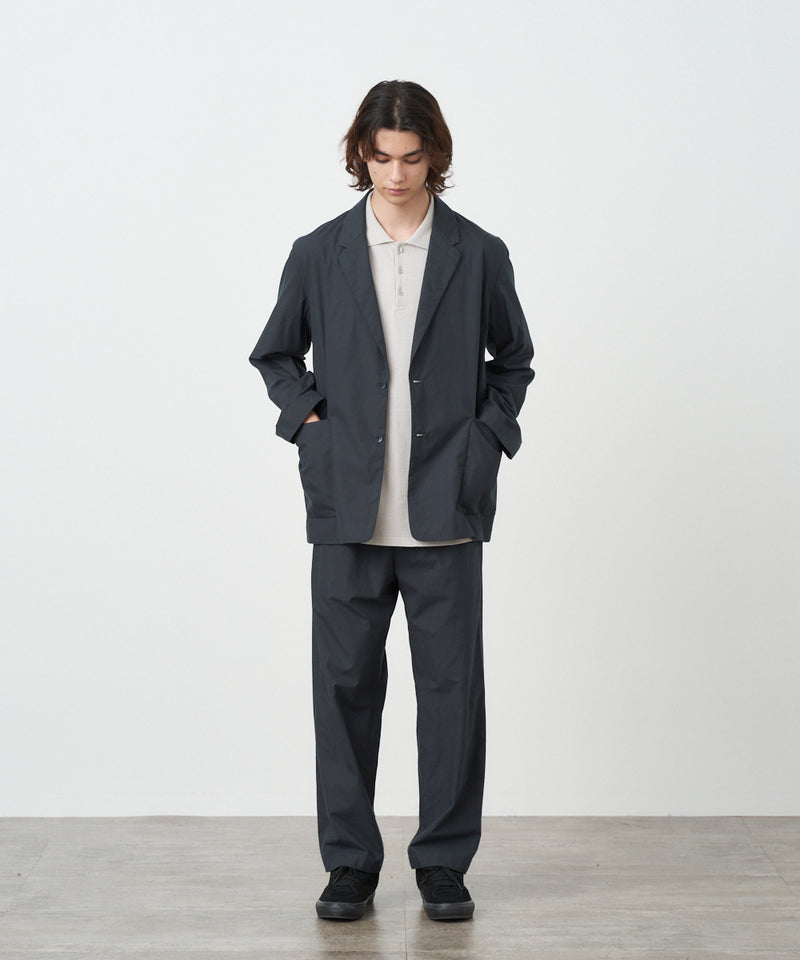 ATON COTTON TYPEWRITER TAILORED JACKET | ochge.org