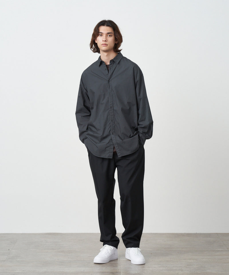 【ATON】COTTON LAWN OVERSIZED SHIRT