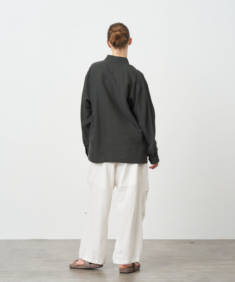 KYOTO TSURIZOME SILK | OVERSIZED SHIRT