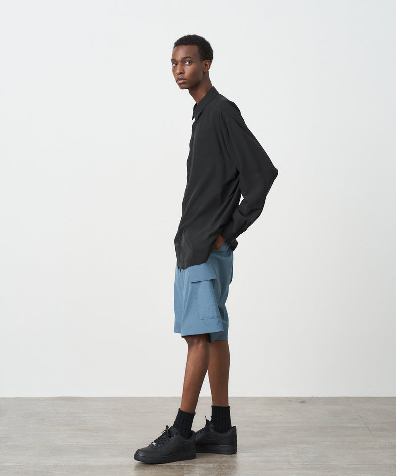 KYOTO TSURIZOME SILK | OVERSIZED SHIRT