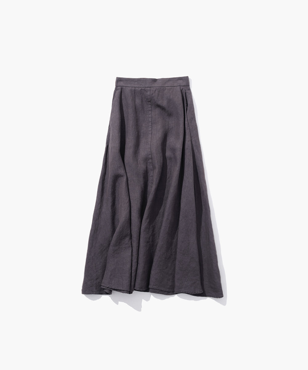 HEMP OXFORD | FLARED SKIRT – ATON | エイトン